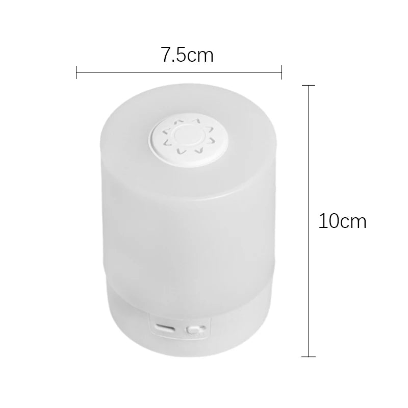 Touch Control Dimmable LED Night Light-Portable Bedside Lamp with Remote
