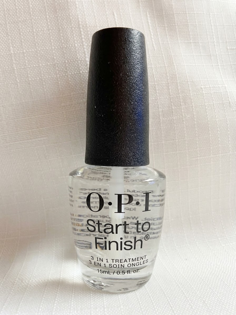 O.P.I Start to Finish 3-in-1 Nail Treatment, 15 mL (0.5 fl oz)