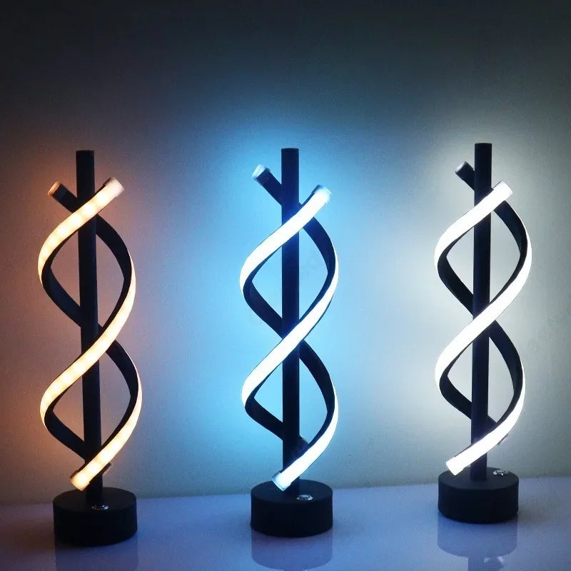 Minimalist Spiral Atmosphere Lamp