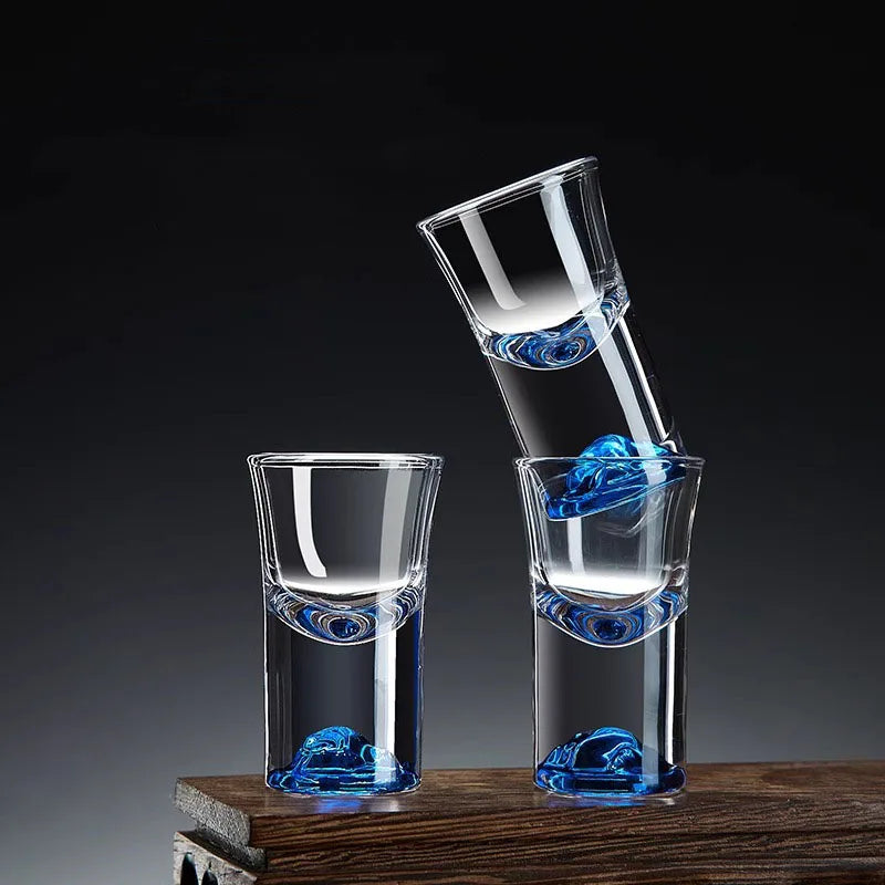Luxury 6-Piece Crystal  Spirits Glass Set
