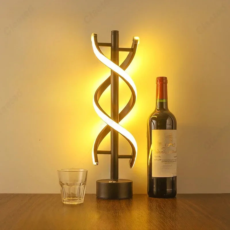 Minimalist Spiral Atmosphere Lamp
