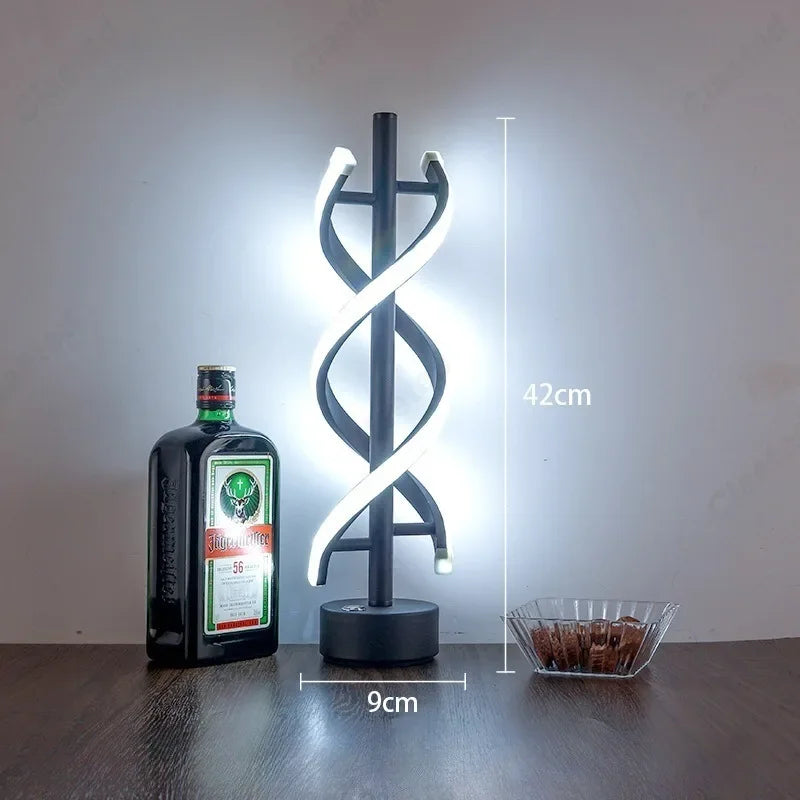 Minimalist Spiral Atmosphere Lamp