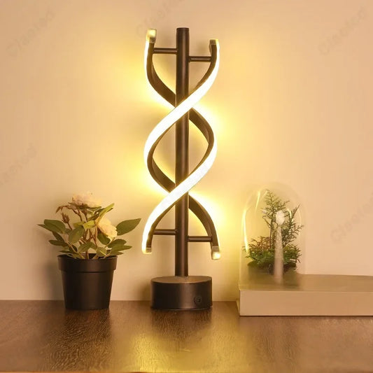 Minimalist Spiral Atmosphere Lamp