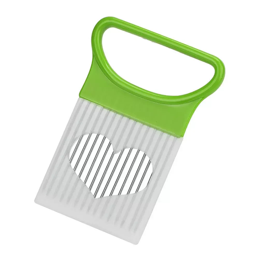 Stainless Steel Onion Holder & Vegetable Slicer Guide
