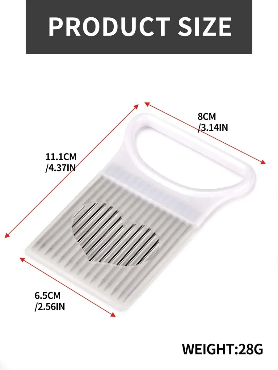 Stainless Steel Onion Holder & Vegetable Slicer Guide