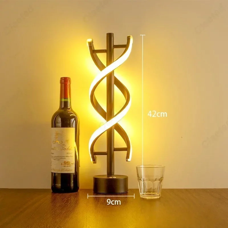 Minimalist Spiral Atmosphere Lamp